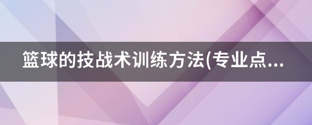 篮球青训营中的体能训练方案有哪些?_2